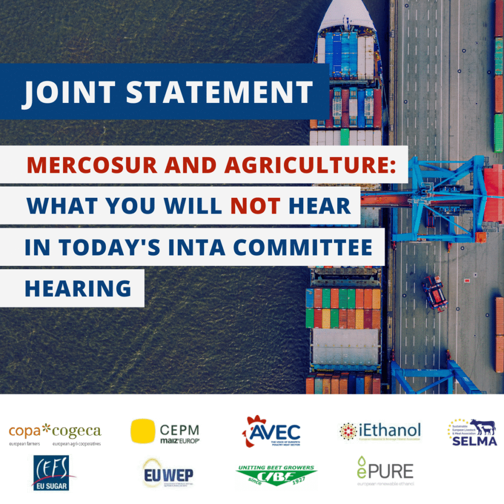 MERCOSUR AND AGRICULTURE: What you will NOT hear in today’s INTA Committee Hearing